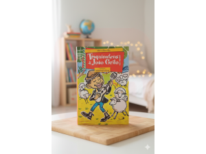 Livro As Traquinagens De João Grilo 