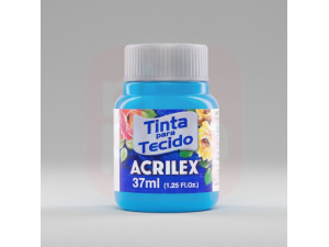 Tinta para Tecido 37ml Azul Celeste 503 – Acrilex 
